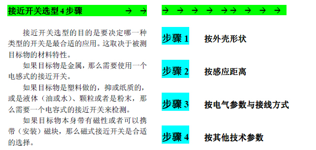 P+F/倍加福接近開(kāi)關(guān)如何選型？